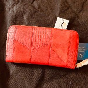 Vera Bradley RFID Leather Georgia Wallet NWT